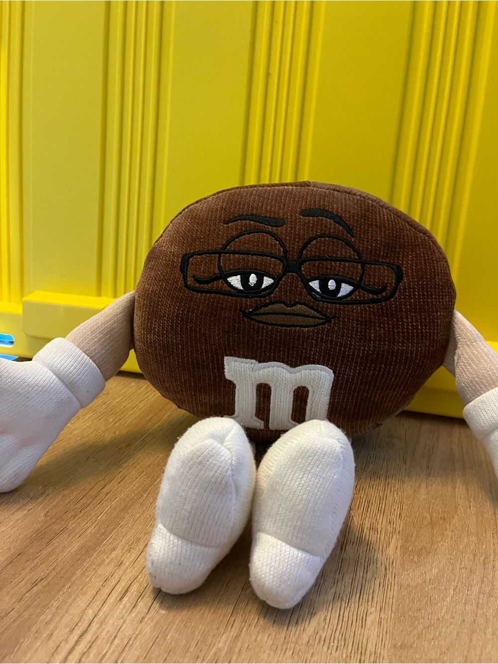 M&M'S Brown Plush Character with Cream Limbs
